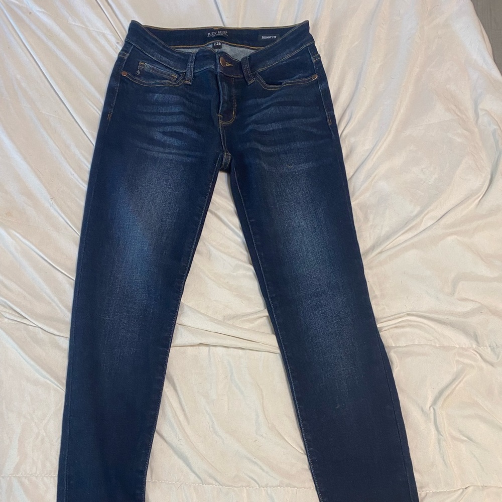 Judy Blue Jeans dark wash blue skinny